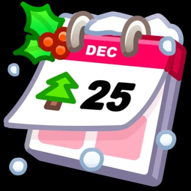 December — Desk Calendars Telegram gift model