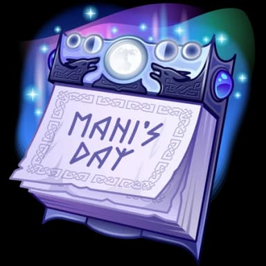 Mánadagr — Desk Calendars Telegram gift model