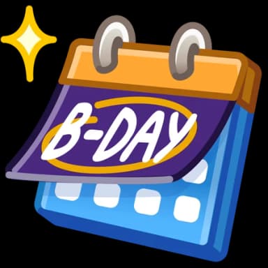 Purple Front — Desk Calendars Telegram gift model