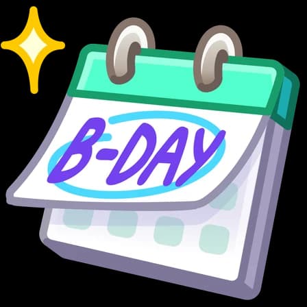 Purple Mint — Desk Calendars Telegram gift model