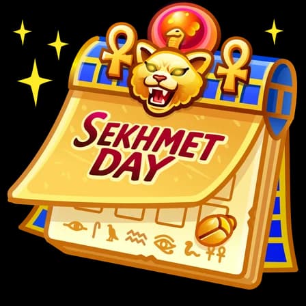 Sekhmet — Desk Calendars Telegram gift model