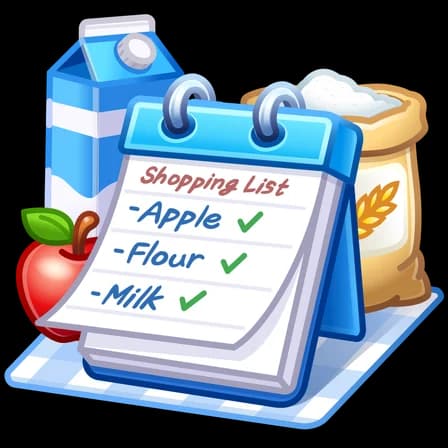 Shopping List — Desk Calendars Telegram gift model