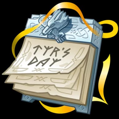 Týsdagr — Desk Calendars Telegram gift model