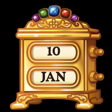 Time Spin — Desk Calendars Telegram gift model