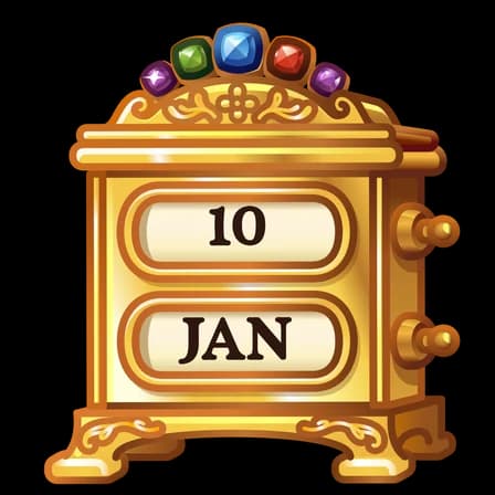 Time Spin — Desk Calendars Telegram gift model