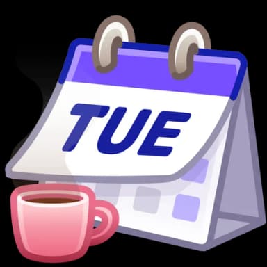Tuesday — Desk Calendars Telegram gift model