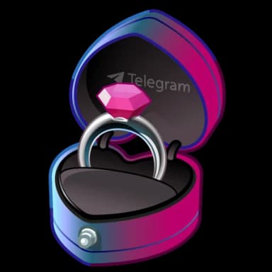 Aurora — Diamond Rings Telegram gift model