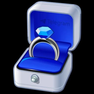 Azurite — Diamond Rings Telegram gift model