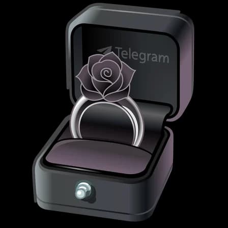Black Thorn — Diamond Rings Telegram gift model
