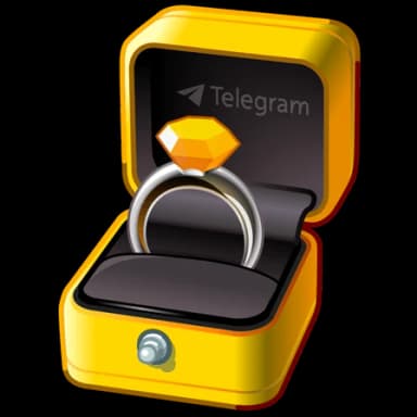 Canary — Diamond Rings Telegram gift model