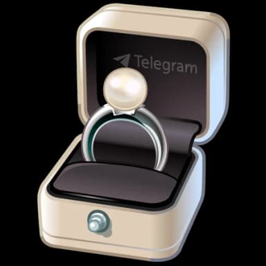Clam Shell — Diamond Rings Telegram gift model