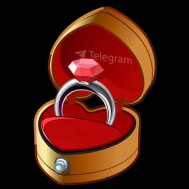 Copper Rose — Diamond Rings Telegram gift model