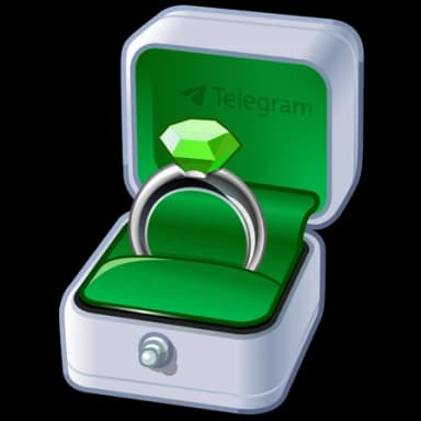 Emerald — Diamond Rings Telegram gift model