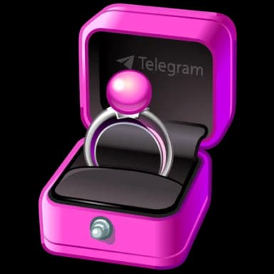 Flamingo — Diamond Rings Telegram gift model