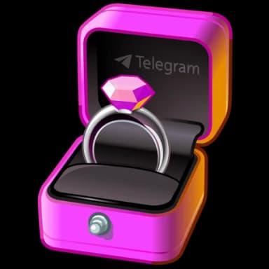 Hot Pink — Diamond Rings Telegram gift model