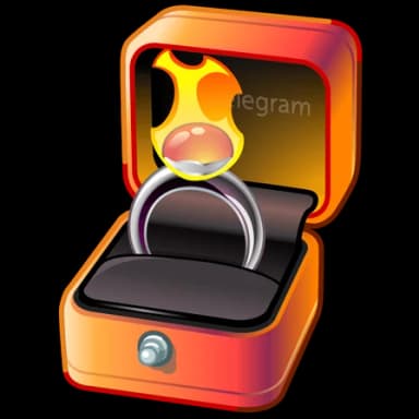 Inferno — Diamond Rings Telegram gift model