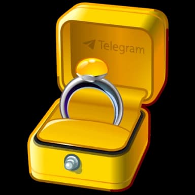 Mikado Yellow — Diamond Rings Telegram gift model