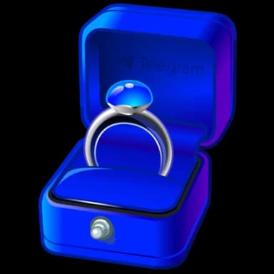 Ocean Gem — Diamond Rings Telegram gift model