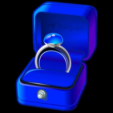Ocean Gem — Diamond Rings Telegram gift model