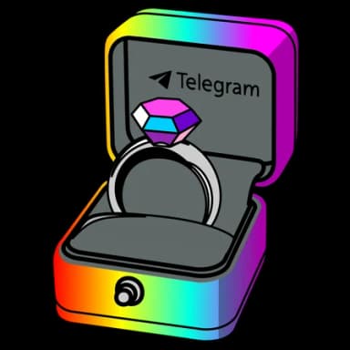 Prismatic — Diamond Rings Telegram gift model