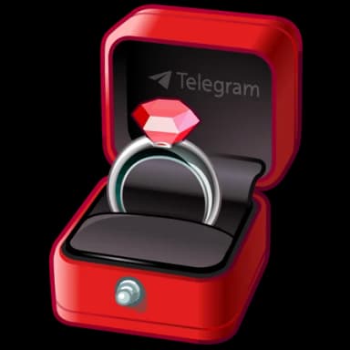 Red Wedding — Diamond Rings Telegram gift model