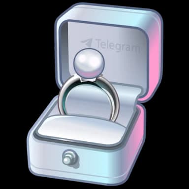 Space Steel — Diamond Rings Telegram gift model