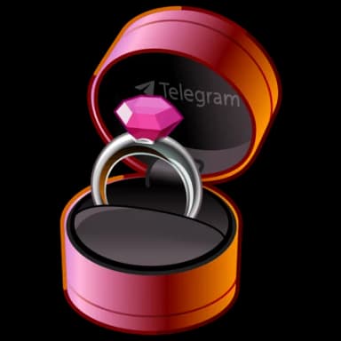 Sunset — Diamond Rings Telegram gift model