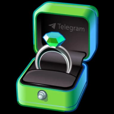 Water Lily — Diamond Rings Telegram gift model