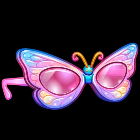 Butterfly — Durov’s Glasses Telegram gift model