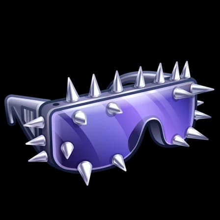 Chrome Punk — Durov’s Glasses Telegram gift model