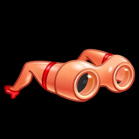 Curious — Durov’s Glasses Telegram gift model