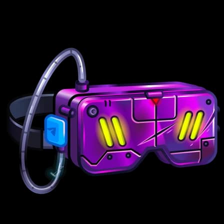 Cyberpunk — Durov’s Glasses Telegram gift model