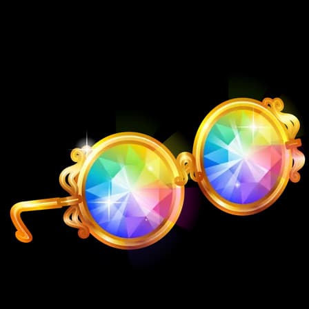 Kaleidoscope — Durov’s Glasses Telegram gift model
