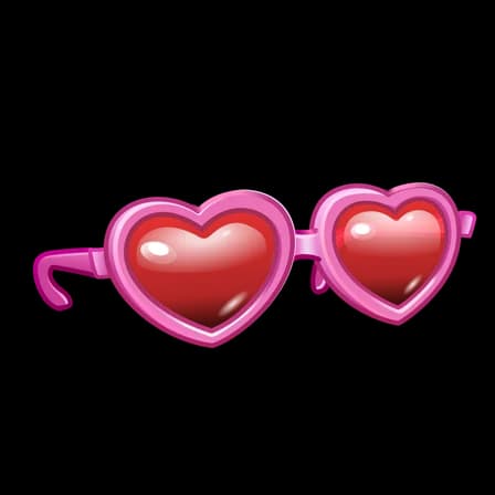 Lovestruck — Durov’s Glasses Telegram gift model