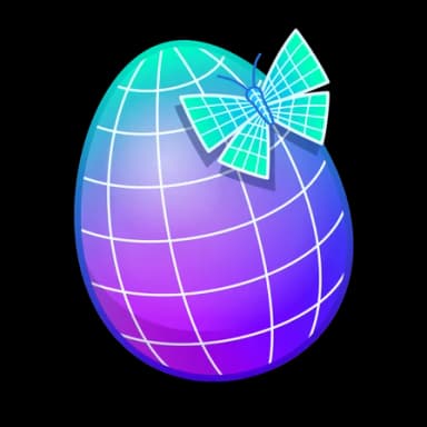 3D Render — Easter Eggs Telegram gift model