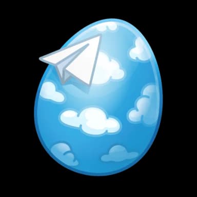 Free Flight — Easter Eggs Telegram gift model
