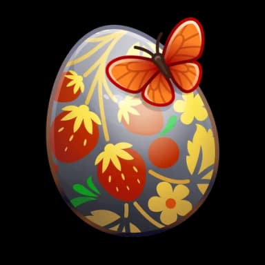 Khokhloma — Easter Eggs Telegram gift model