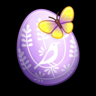 Purple Bird — Easter Eggs Telegram gift model