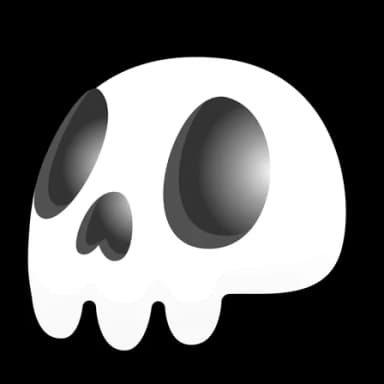 Bone White — Electric Skulls Telegram gift model