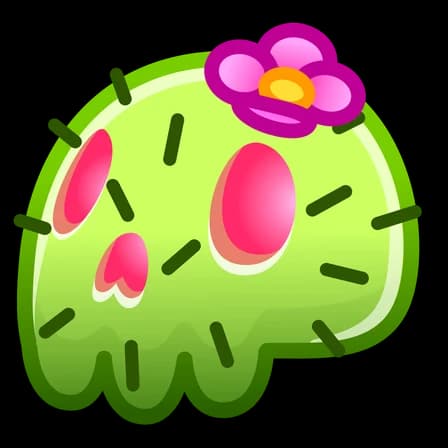 Cactus — Electric Skulls Telegram gift model