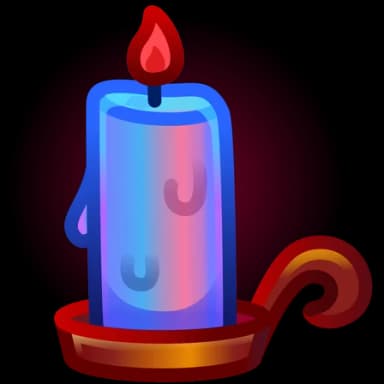 Blue Beam — Eternal Candles Telegram gift model