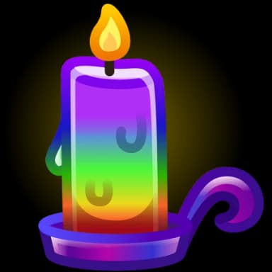 Rainbow — Eternal Candles Telegram gift model