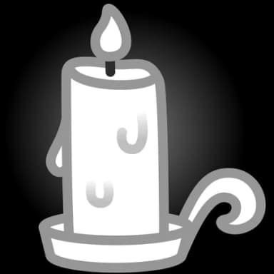 White Ash — Eternal Candles Telegram gift model