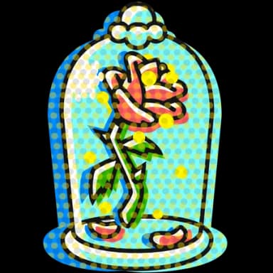 Halftone — Eternal Roses Telegram gift model
