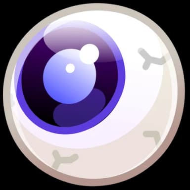 Blue Flame — Evil Eyes Telegram gift model