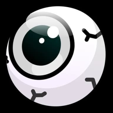 Grayscale — Evil Eyes Telegram gift model