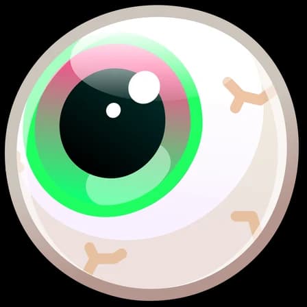 Radioactive — Evil Eyes Telegram gift model