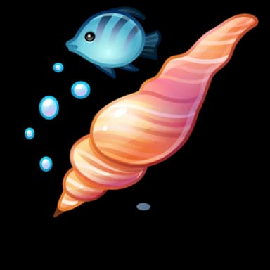 Ocean Shell — Fine Pens Telegram gift model