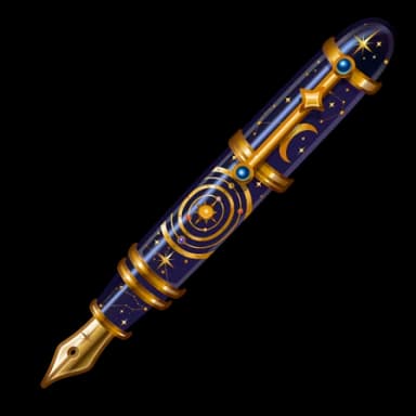Solar Atlas — Fine Pens Telegram gift model