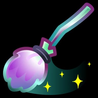 Pink Plume — Flying Brooms Telegram gift model